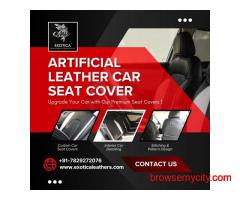 Artificial Leather Car Seat Cover | Exotica Leathers