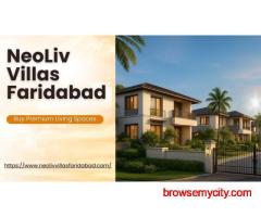 Neoliv Villas Faridabad - Spacious Family Villas