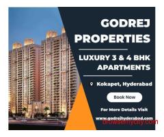 Godrej Kokapet Hyderabad - Modern 3 & 4 BHK Luxury Residences