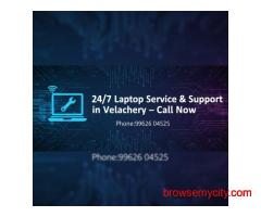 24/7 Laptop Service & Support in Velachery – Call Now