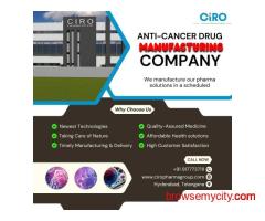 Top Anti-Cancer Drug Manufacturing Company in Hyderabad, India