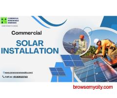 How commercial solar installation work?