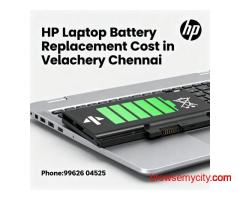 HP Laptop Battery Replacement Cost in Velachery