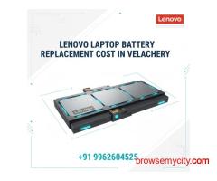 Lenovo Laptop Battery Replacement Cost in Velachery