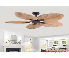 Teetar F Ceiling Fan without LED Light