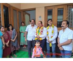 Savin Jain Welcomes MLA Madhu Verma Ji at Savin Jain Homes, Rau