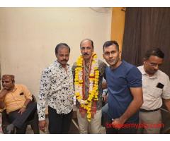 Savin Jain Joins Rajesh Mandle for Birthday Celebration
