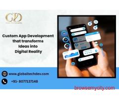 Custom App Development that transforms Ideas into Digital Reality