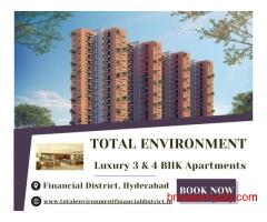 Total Environment Financial District - Spacious 3 & 4 BHK Luxury Flats in Hyderabad
