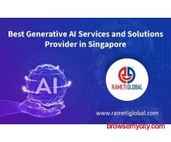 Best Generative AI Services and Solutions Provider in Singapore
