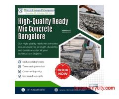 High-Quality Ready Mix Concrete Bangalore | Reinvent RMC