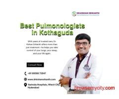 Best Pulmonology Doctor in Hyderabad | +91 90598 73547 | Dr. Kishan Srikanth