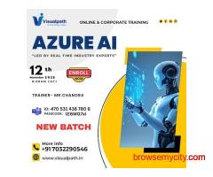 Azure AI New Batch Join Online Training on 12th November