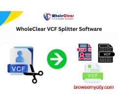 Free Trial vCard Splitter for Large Contact Files