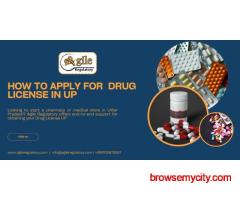 Apply for Drug License in UP with Expert Help