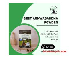 Buy Pure Ashwagandha Powder – Best Herbal Supplement for Wellness
