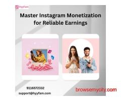 Master Instagram Monetization for Reliable Earnings