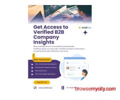 Get Verified Indian Company Information Instantly | Credhive