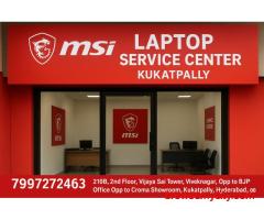 MSI Laptop Service center in Kukatpally