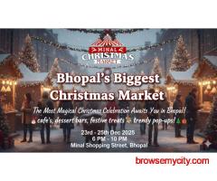Minal Christmas Market 2025 at Minal Shopping Street, Bhopal | Biggest Christmas Event in MP