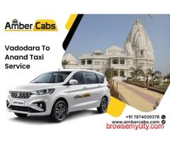 Vadodara to Anand Cab - Amber Cabs