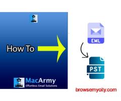 MacArmy EML to PST Converter
