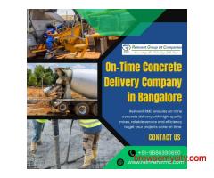 On-Time Concrete Delivery Company in Bangalore | Reinvent RMC