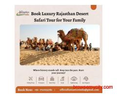 Book Luxury Rajasthan Desert Safari Tour for Your Family