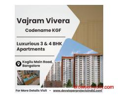 Vajram Vivera - Luxury Gated Community 3 & 4 BHK Flats in Kogilu, Bangalore