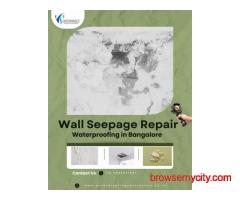 Wall Seepage Repair Waterproofing in Bangalore