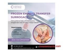Frozen Embryo Transfer Surrogacy