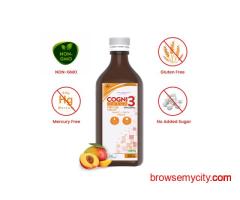 Omega 3 Syrup Cogni 3 | Brain, Heart & Eye Health Omega-3 Supplement