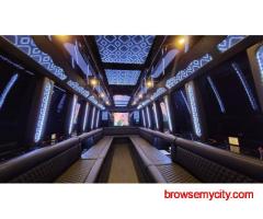 Modesto Party Bus Rental – Ambassador Limousines