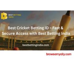 Best Cricket Betting ID – Fast & Secure Access with Best Betting India
