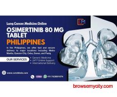 Bumili ng Osimertinib 80 mg Tablet Presyo Online na Pilipinas