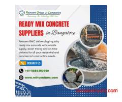 Reinvent RMC | Ready Mix Concrete Suppliers In Bangalore