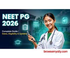 NEET PG Admission 2026: MD/MS Admission in India