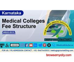 Karnataka Medical Colleges Fees Structure 2025-26: Government & Private MBBS Colleges Fees