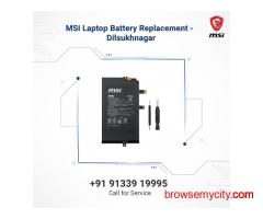 MSI Laptop Battery Replacement – Dilsukhnagar
