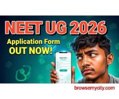NEET UG Application Form 2026, Exam Date, Eligibility Critera, Fees, Registration