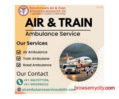 Panchmukhi ICU Train Ambulance in Patna- Reliable and Resourceful Service