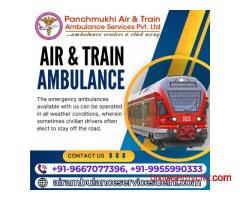 Panchmukhi Low Cost Train Ambulance in Patna- the Cost of the Service is lower