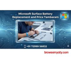 Microsoft surface Battery Replacement and Price Tambaram.