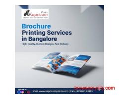 Brochure Printing Services in Bangalore