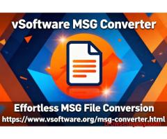 MSG Converter Tool for Outlook Users