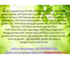 VHF Selve Vatican golden city Resale plot we buy
