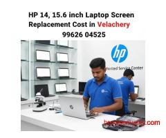 HP 14, 15.6 inch Laptop Screen Replacement Cost in Velachery
