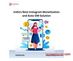India’s Best Instagram Monetization and Auto DM Solution