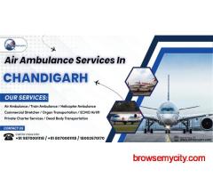 Air Ambulance Services in Chandigarh for Patient Relocation