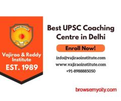 Best UPSC Coaching Centre in Delhi - Vajirao and Reddy Institute